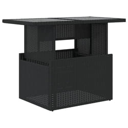 VidaXL 365970 outdoor table Black