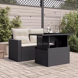 VidaXL 365970 outdoor table Black