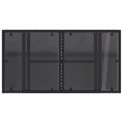 VidaXL 365970 outdoor table Black - Additional view 8