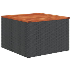 VidaXL 365975 outdoor table Black, Brown