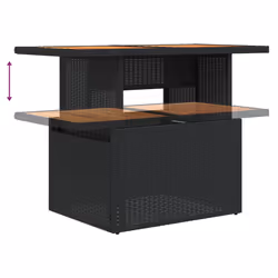 VidaXL 365976 outdoor table Black - Additional view 8