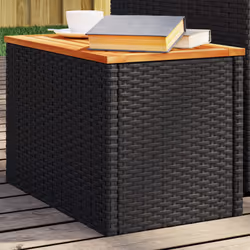 VidaXL 365980 outdoor table Black, Brown