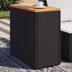 VidaXL 365982 outdoor table Black