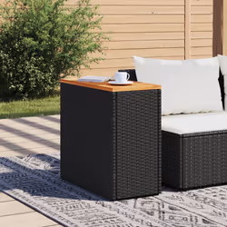 VidaXL 365982 outdoor table Black