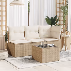VidaXL 366058 outdoor table Beige