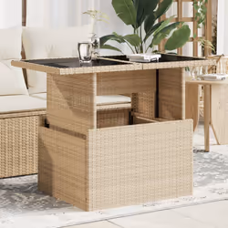 VidaXL 366059 outdoor table Beige