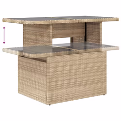 VidaXL 366059 outdoor table Beige - Additional view 8