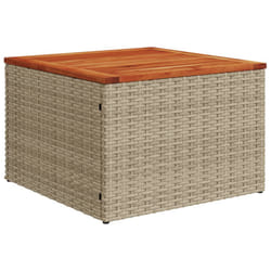VidaXL 366064 outdoor table Beige, Brown