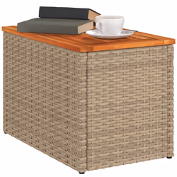 VidaXL 366069 outdoor table Beige, Brown - Additional view 4