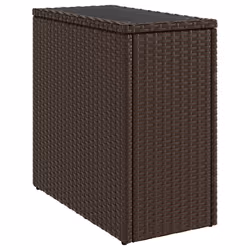 VidaXL 366214, Black, Brown, 275 mm, 580 mm, 550 mm