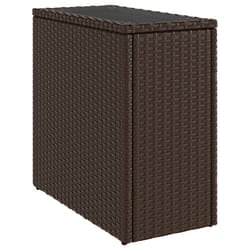 VidaXL 366214 outdoor table Black, Brown