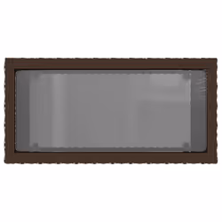 VidaXL 366214 outdoor table Black, Brown - Additional view 7