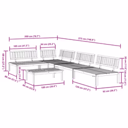 VidaXL 3209305 patio sofa - Additional view 8