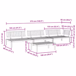 VidaXL 3209429 patio sofa - Additional view 8