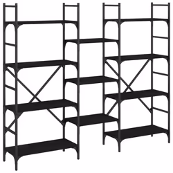 VidaXL 838873, Black, Steel, Wood, 20 kg, 1600 mm, 285 mm
