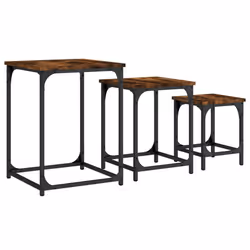 VidaXL 838925, Smoked oak