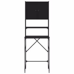 vidaXL Washing Machine Cabinet Laundry Room Cabinet Shelf Engineered Wood - black - Additional view 7