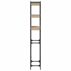 vidaXL Washing Machine Shelf Laundry Room Cabinet Toilet Rack Engineered Wood - sonoma oak - Additional view 6
