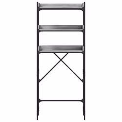 vidaXL Washing Machine Shelf Laundry Room Cabinet Toilet Rack Engineered Wood - grey sonoma - Additional view 5