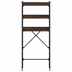 vidaXL Washing Machine Shelf Laundry Room Cabinet Toilet Rack Engineered Wood - brown oak - Additional view 5