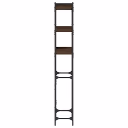 vidaXL Washing Machine Shelf Laundry Room Cabinet Toilet Rack Engineered Wood - brown oak - Additional view 6