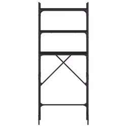 vidaXL Washing Machine Shelf Laundry Room Cabinet Sonoma Oak Engineered Wood - black - Additional view 5