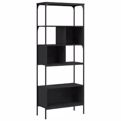 VidaXL 839003, Black, Metal, Wood, 20 kg, 760 mm, 330 mm