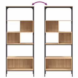 VidaXL 839004 living room bookcase - Additional view 8