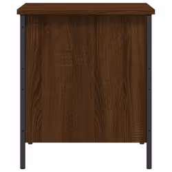 vidaXL Storage Bench Hallway Shoe Bench Chair Storage Box Engineered Wood - brown oak, 40 x 42.5 x 50 cm - Additional view 7