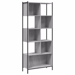 VidaXL 3213655, Grey, Oak, Steel, Wood, 20 kg, 720 mm, 280 mm