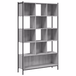 VidaXL 3213660, Grey, Oak, Steel, Wood, 20 kg, 1020 mm, 280 mm