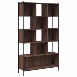 VidaXL 3213661, Brown, Oak, Steel, Wood, 20 kg, 1020 mm, 280 mm