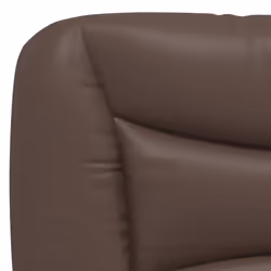 vidaXL Bed Frame with LED Lights Home Bed Base Brown 80x200 cm Faux Leather - Additional view 10