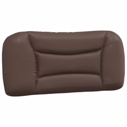 vidaXL Bed Frame with LED Lights Home Bed Base Brown 80x200 cm Faux Leather - Additional view 9