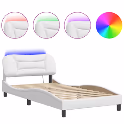 VidaXL 3213914, White, 105 cm, 2.18 m, 74.5 cm, 1000 x 2000 mm, 1 pc(s)