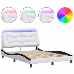 VidaXL 3213926, White, 125 cm, 2.18 m, 74.5 cm, 1200 x 2000 mm, 1 pc(s)