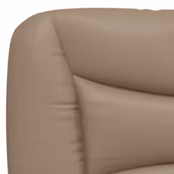 vidaXL Bed Frame with LED Lights Cappuccino 180x200 cm Super King Faux Leather - Additional view 10
