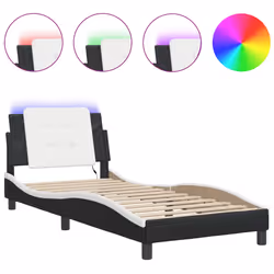 VidaXL 3214122, Black, White, 165 cm, 2.18 m, 74.5 cm, 1600 x 2000 mm, 1 pc(s)