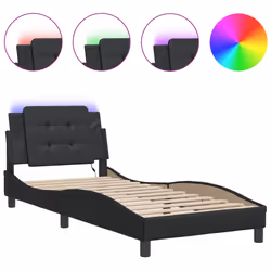 VidaXL 3214124, Black, 185 cm, 2.18 m, 74.5 cm, 1800 x 2000 mm, 1 pc(s)