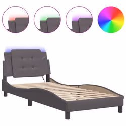 VidaXL 3214127, Grey, 185 cm, 2.18 m, 74.5 cm, 1800 x 2000 mm, 1 pc(s)