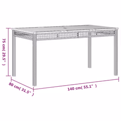 vidaXL Garden Dining Set with Cushions Outdoor Chair Bench Beige Poly Rattan - 4 piece - Additional view 8
