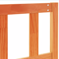 vidaXL Bed Headboard Home Bedroom Decorative Bed Header Panel Solid Wood Pine - 140.5 x 104 cm - Additional view 6