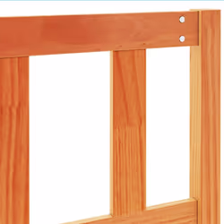 vidaXL Bed Headboard Home Bedroom Decorative Bed Header Panel Solid Wood Pine - 155.5 x 104 cm - Additional view 6