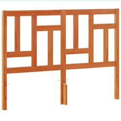 vidaXL Bed Headboard Home Bedroom Decorative Bed Header Panel Solid Wood Pine - 165.5 x 100 cm