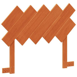 vidaXL Headboard Bed Header Bed Headboard Wax Brown 100 cm Solid Wood Pine
