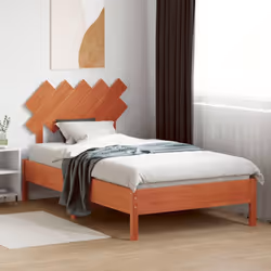 vidaXL Headboard Bed Header Bed Headboard Wax Brown 100 cm Solid Wood Pine - Additional view 2