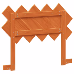 vidaXL Headboard Bed Header Bed Headboard Wax Brown 100 cm Solid Wood Pine - Additional view 5
