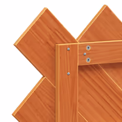 vidaXL Headboard Bed Header Bed Headboard Wax Brown 100 cm Solid Wood Pine - Additional view 6