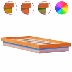 VidaXL 844414, Brown, 1435 mm, 2.04 m, 210 mm, 1400 x 2000 mm, 1 pc(s)