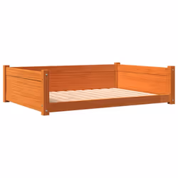 vidaXL Dog Bed Pet Sofa Cat Puppy Dog Couch Dog Sofa Pet Bed Solid Wood Pine - 105.5 x 75.5 x 28 cm